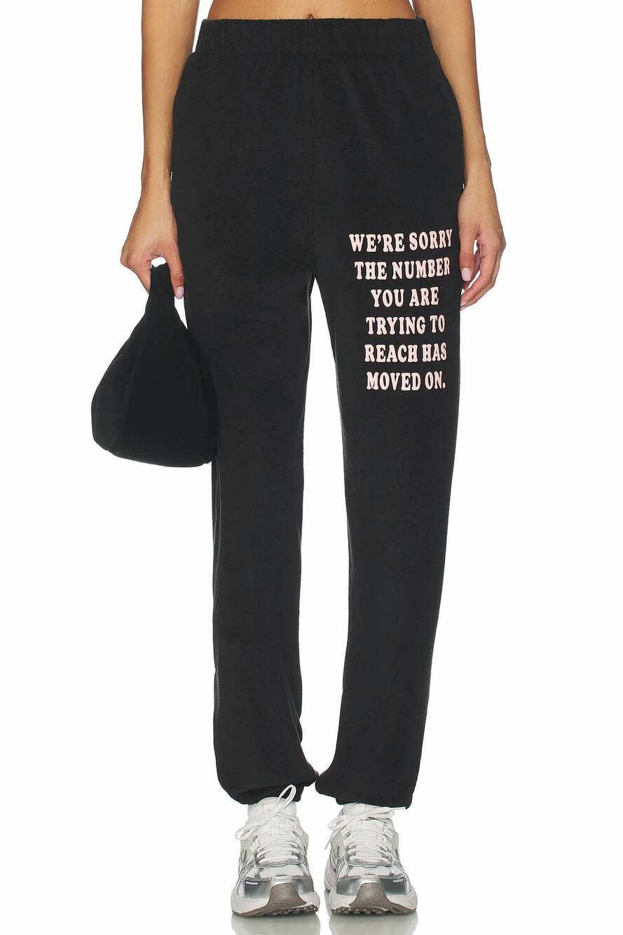 NEW BOYS LIE mac pull-on slim pants in black